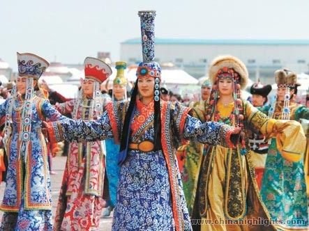 ナダム草原の観光祭り ナダム草原の観光祭り