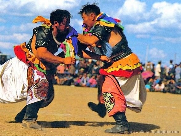 ナダム草原の観光祭り ナダム草原の観光祭り