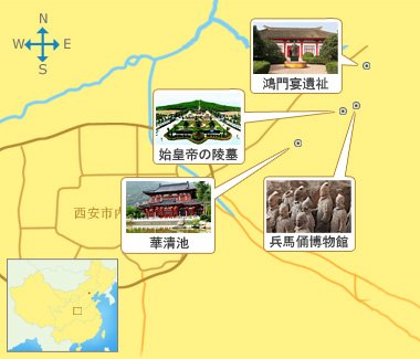 Mapa de excusión en bicicleta en Yangshuo
