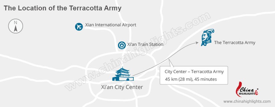 兵馬俑場所